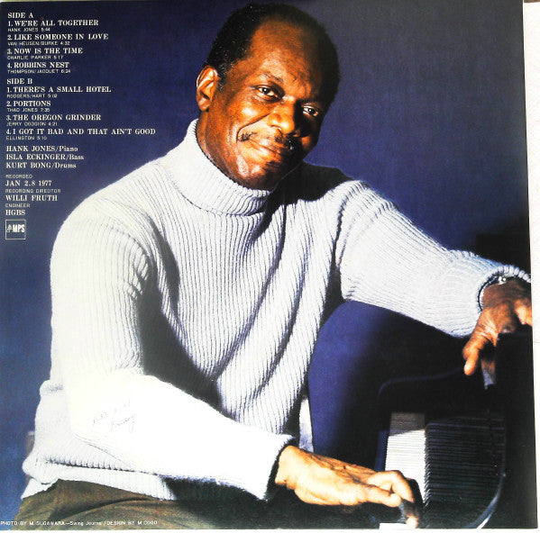 Master Release: Portions by Hank Jones Trio