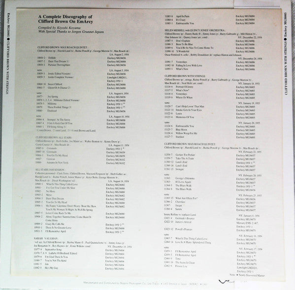 Clifford Brown With Strings