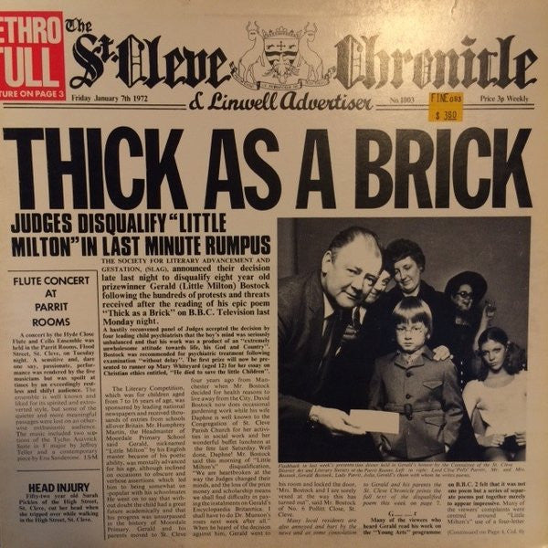 Release: Thick As A Brick-Vinyl-US-None-PV 41003-22850291