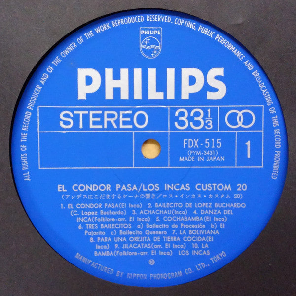 El Cóndor Pasa/Los Incas Custom 20