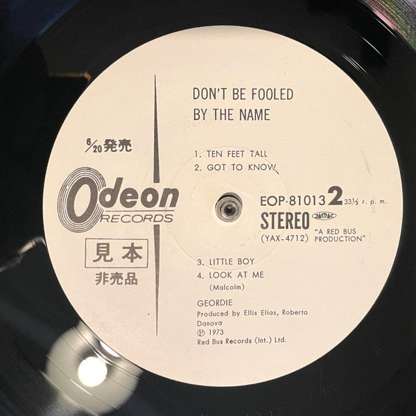 Release: Don't Be Fooled By The Name-Vinyl-Japan-1974-EOP-81013-20564107