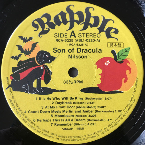 Release: Son Of Dracula-Vinyl-Japan-1974-RCA 6225-10931673