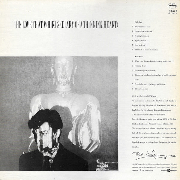 Release: The Love That Whirls (Diary Of A Thinking Heart) / La Belle Et La Bête (Beauty And The Beast)-Vinyl-UK-1982-WHIRL 3-38858