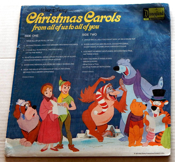 Master Release: Christmas Carols From All Of Us To All Of You by Various