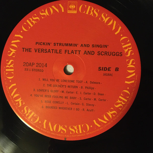 The Versatile Flatt & Scruggs: Pickin', Strummin' And Singin'
