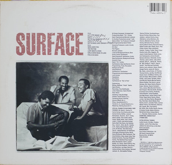 Master Release: Surface by Surface
