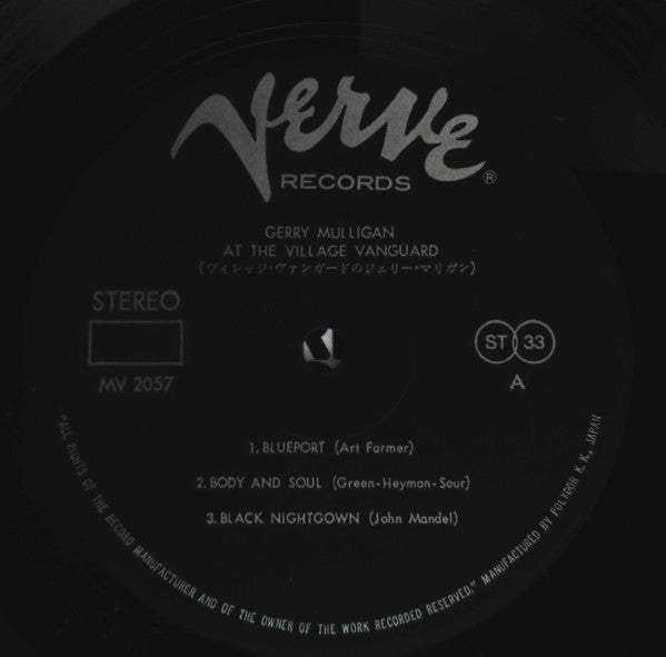 At The Village Vanguard