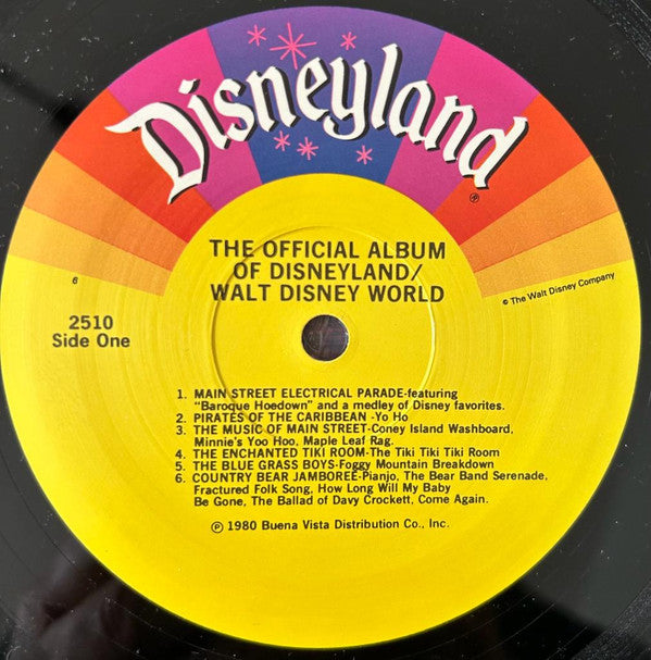 The Official Album Of Disneyland/Walt Disney World