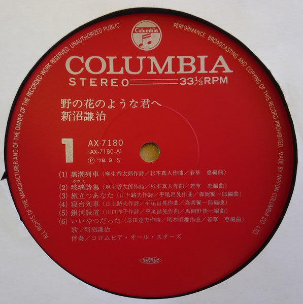 野の花のようなきみへ