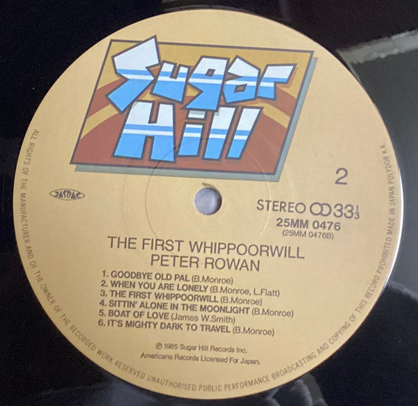 The First Whippoorwill