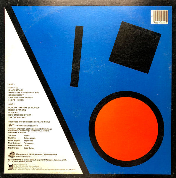 Release: True Colours-Vinyl-US-1980-SP-4822-15906458