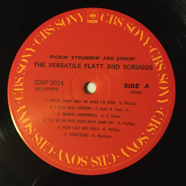 The Versatile Flatt & Scruggs: Pickin', Strummin' And Singin'