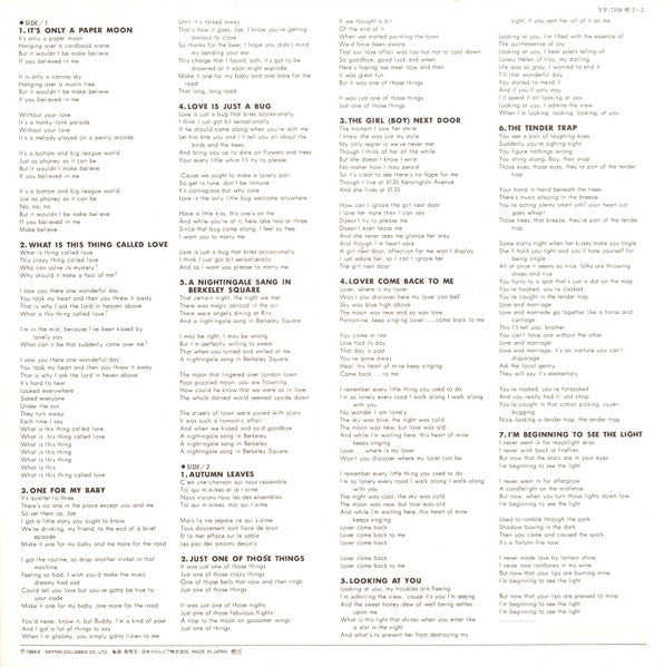 Gene Norman Presents Mel Tormé At The Crescendo