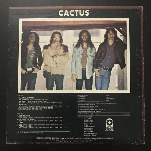 Release: Cactus-Vinyl-US-1970-SD 33-340-11630266