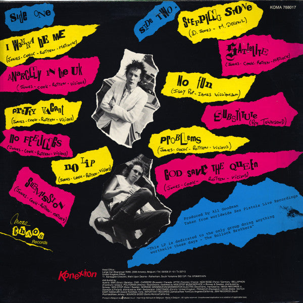 Master Release: Live Worldwide by Sex Pistols