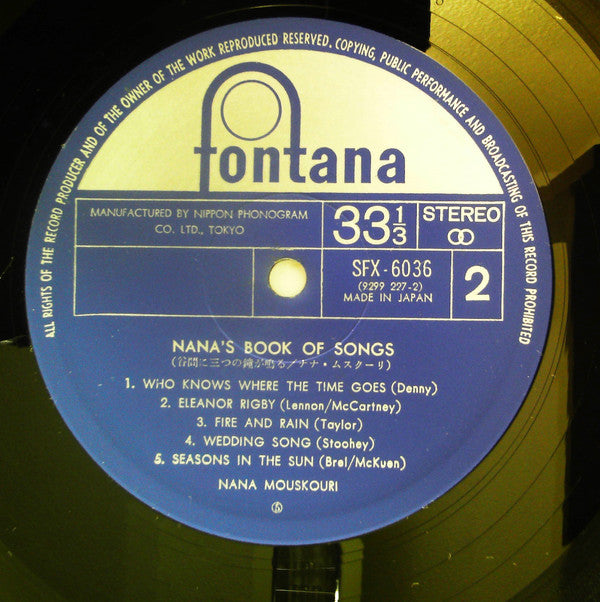 Nana's Book Of Songs