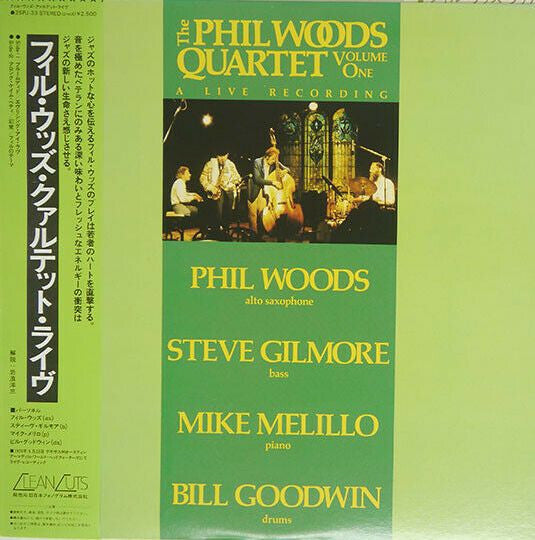 Master Release: Live Volume One by The Phil Woods Quartet