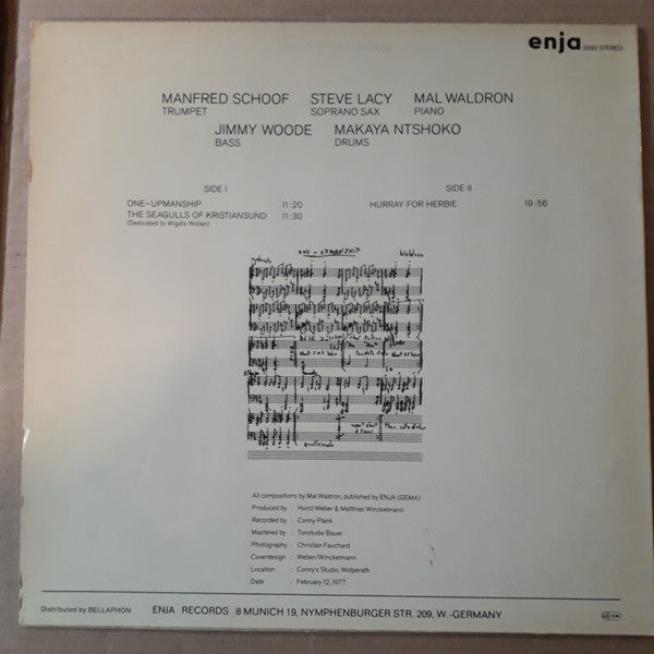 Master Release: One-Upmanship by Mal Waldron Quintet