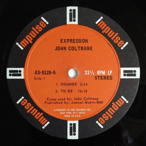 Release: Expression-Vinyl-Japan-1967-AS-9120, A-9120-23495765