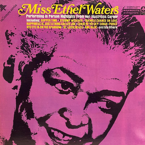 Release: Performing In Person Highlights From Her Illustrious Career-Vinyl-US-1972-MES/6812-20156896