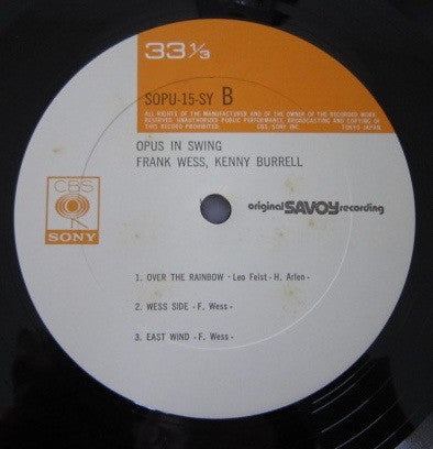 Opus In Swing