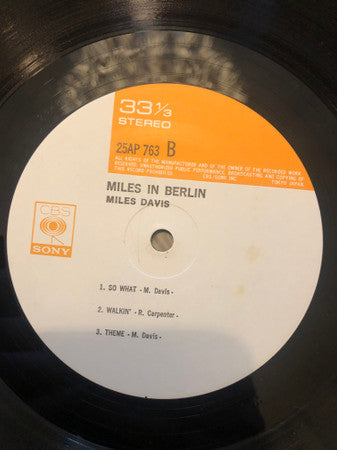 Miles In Berlin