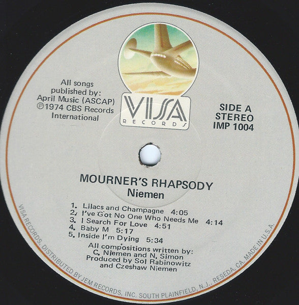 Master Release: Mourner's Rhapsody by Czesław Niemen