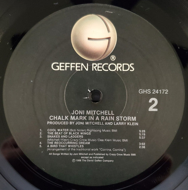 Chalk Mark In A Rain Storm