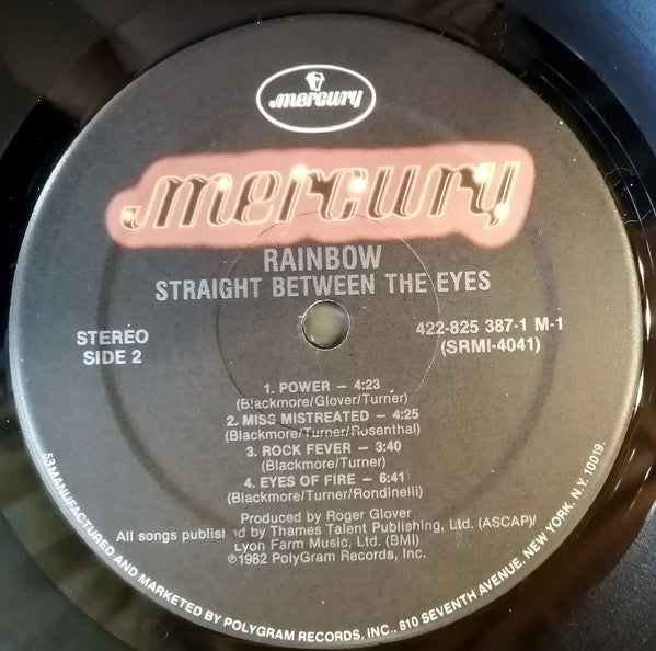 Straight Between The Eyes