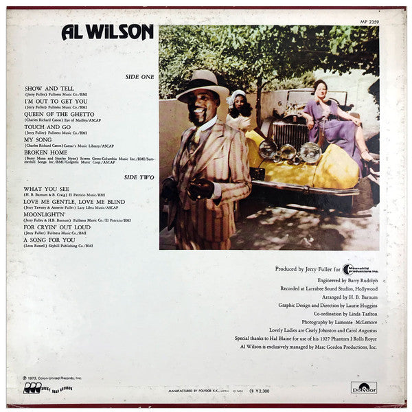Master Release: Show And Tell by Al Wilson