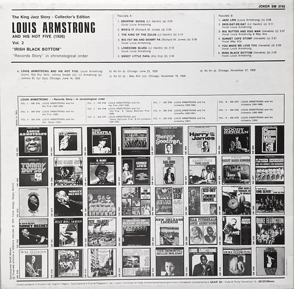 Master Release: Irish Black Bottom 1926 by Louis Armstrong & His Hot Five