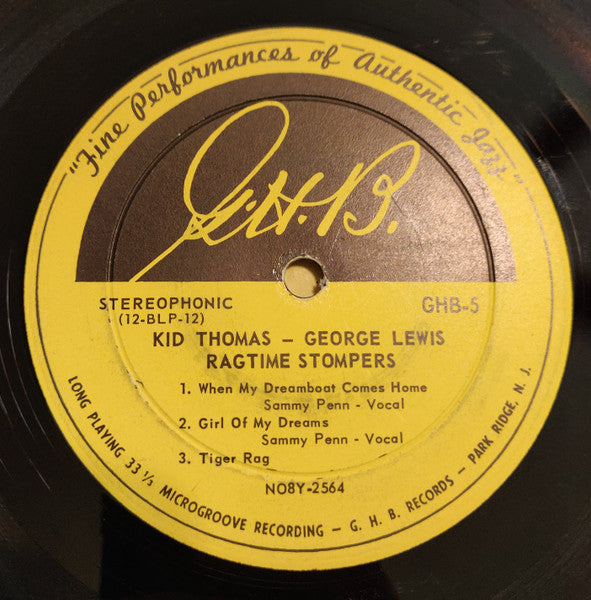 Kid Thomas - George Lewis Ragtime Stompers