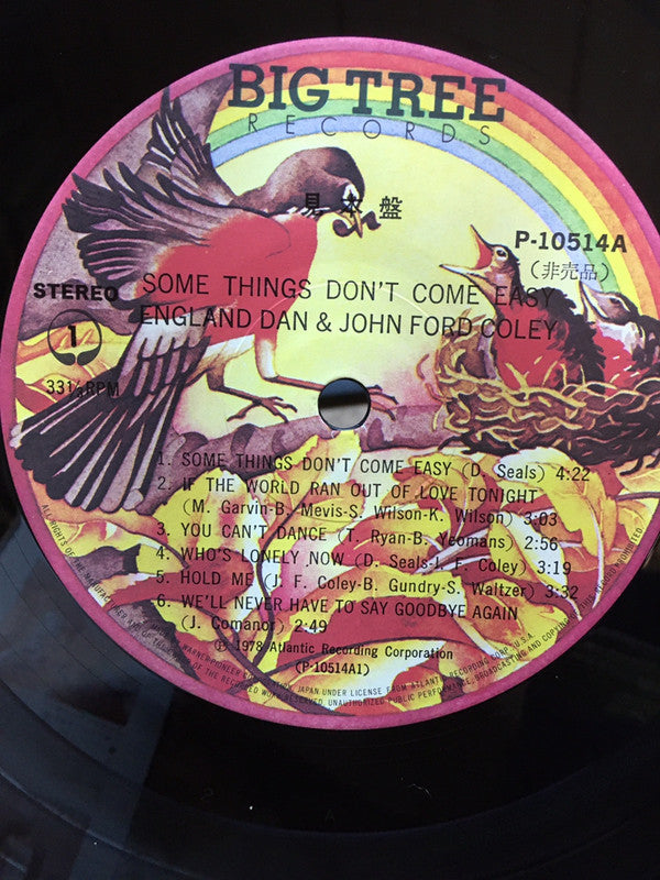 Release: Some Things Don't Come Easy-Vinyl-Japan-1978-P-10514A-16231284