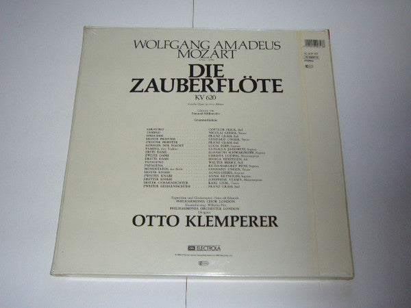 Release: Die Zauberflöte-Vinyl, Box Set-Germany-None-1C 157 10 0031 3, 1C 157 10 0031 3-13728837