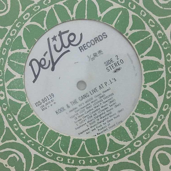 Release: Live At P.J.'s-Vinyl-Japan-None-ISS-80139-11293031