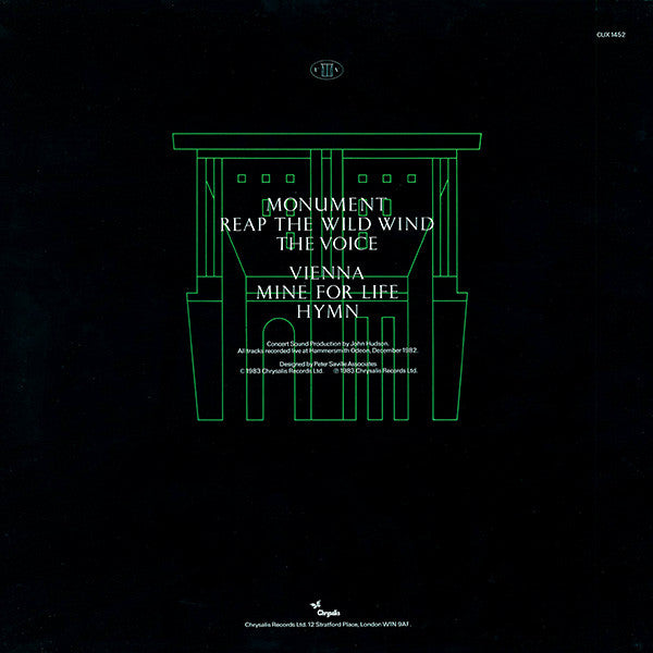 Release: Monument The Soundtrack-Vinyl-UK-1983-CUX 1452-97063
