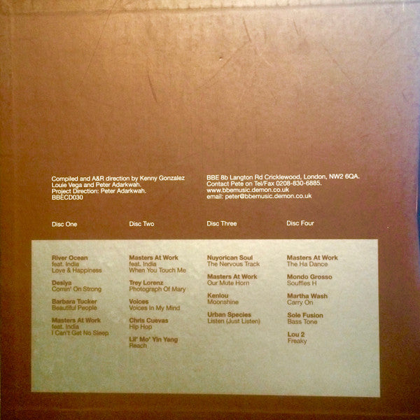 Master Release: The Tenth Anniversary Collection - Part One (1990 - 1995) by Masters At Work