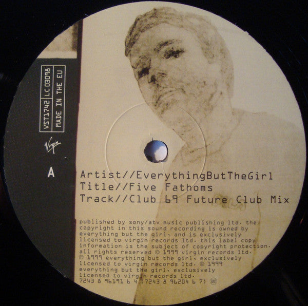 Release: Five Fathoms-Vinyl-UK-1999-VST1742, 7243 8 96191 6 4-98583