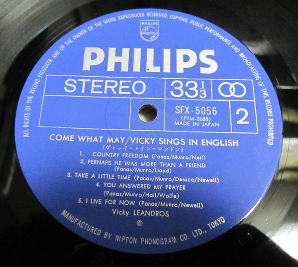 Come What May - Vicky Sings In English