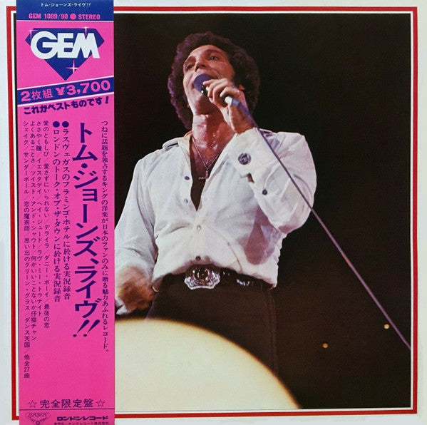 Master Release: Live! by Tom Jones