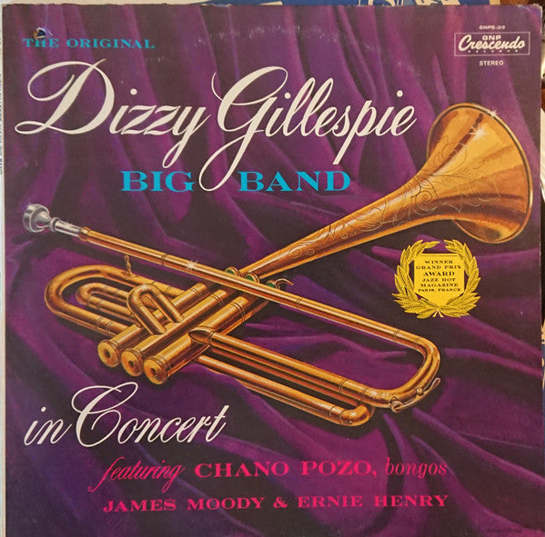 Release: Dizzy Gillespie And His Orchestra Featuring Chano Pozo-Vinyl-US-None-GNP-23, GNPS-23-14114152