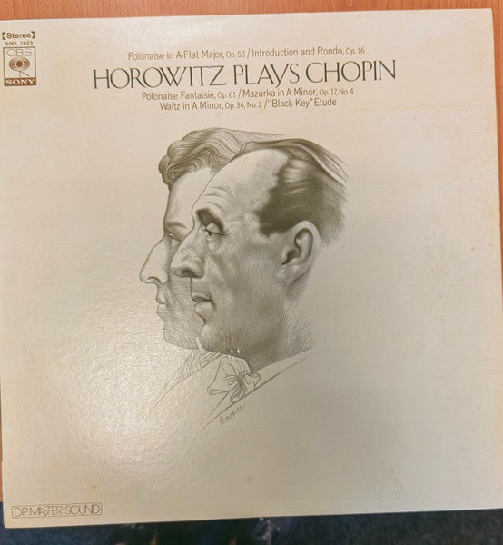 Master Release: Horowitz Plays Chopin by Frédéric Chopin