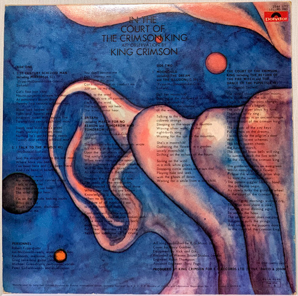 In The Court Of The Crimson King (An Observation By King Crimson)
