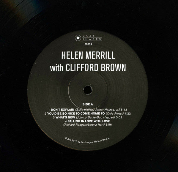 Helen Merrill With Clifford Brown