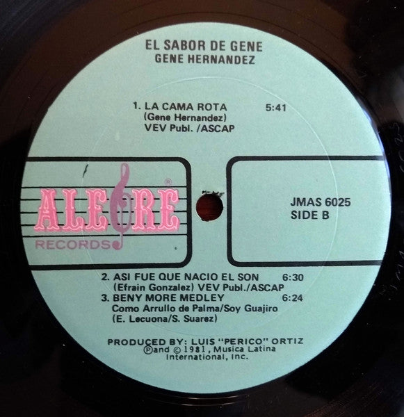 El Sabor De "Gene"