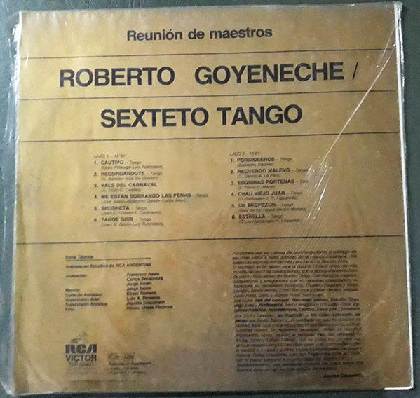 Master Release: Reunión De Maestros by Roberto Goyeneche