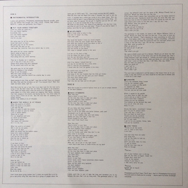 The O'Jays Live In London