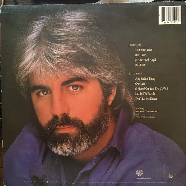 Release: No Lookin' Back-Vinyl-US-1985-1-25291-22732307