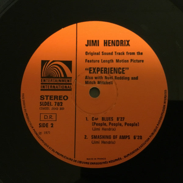 Original Sound Track From The Feature Length Motion Picture "Experience"