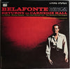 Harry Belafonte - Belafonte Returns To Carnegie Hall (2xVinyl, LP, Album, Stereo) Very Good (VG) / Very Good Plus (VG+)